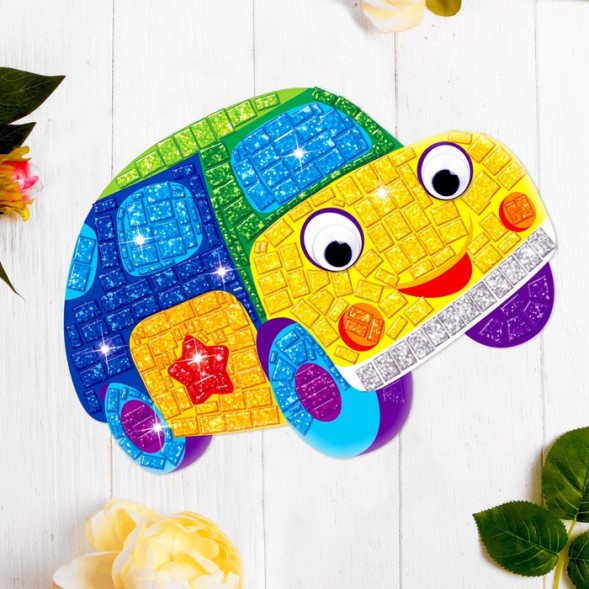 Мозаика стикерная форменная "Машина"