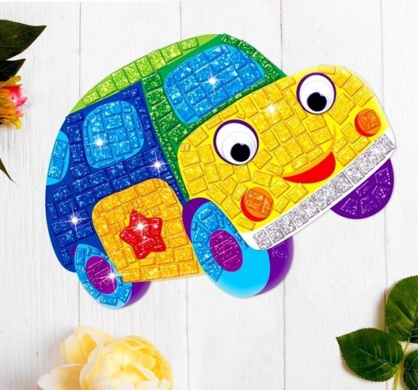 Мозаика стикерная форменная "Машина"