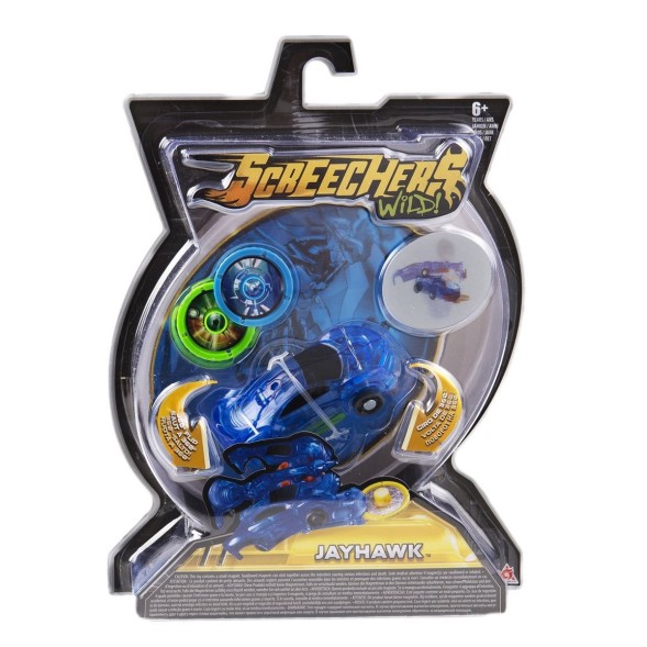 Машинка-Транформер Screechers Wild Дикие Скричеры Джейхок л1