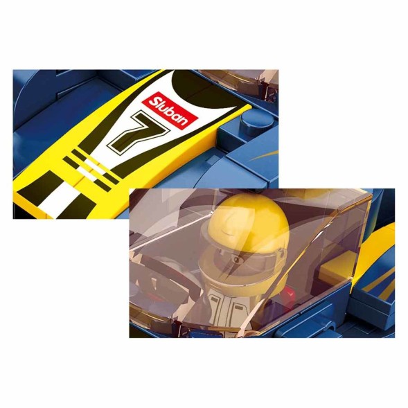 Конструктор SLUBAN Ле-Ман 154 детали