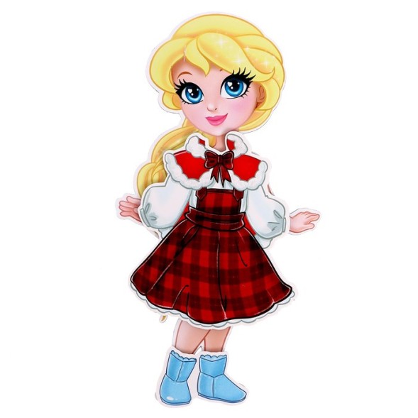 Магнитный набор «Сказочная снегурочка», в коробке