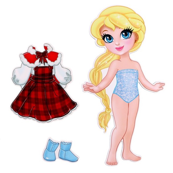 Магнитный набор «Сказочная снегурочка», в коробке