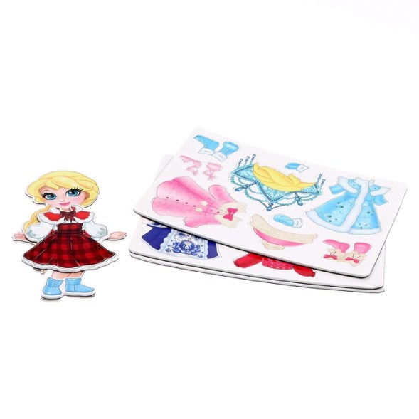 Магнитный набор «Сказочная снегурочка», в коробке