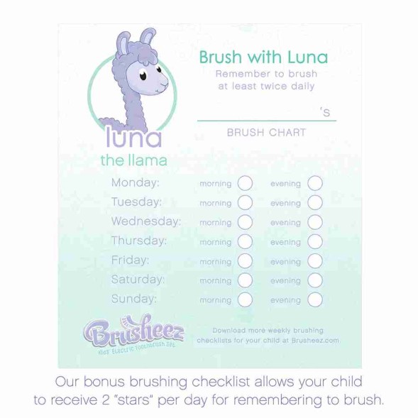 Детская зубная щетка Brusheez. Лама