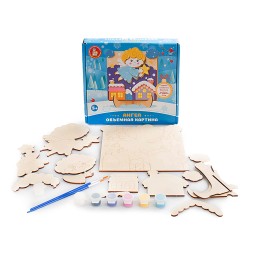 Объемная картина своими руками «Ангел» из деревянных заготовок. Десятое королевство