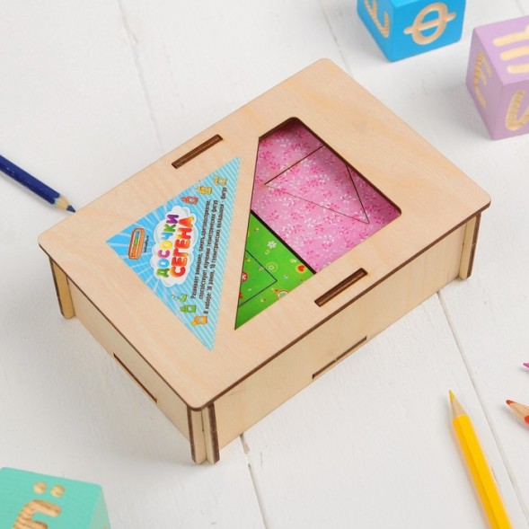 Досочки Сегена Узоры , 18 досок: 7 × 9 см