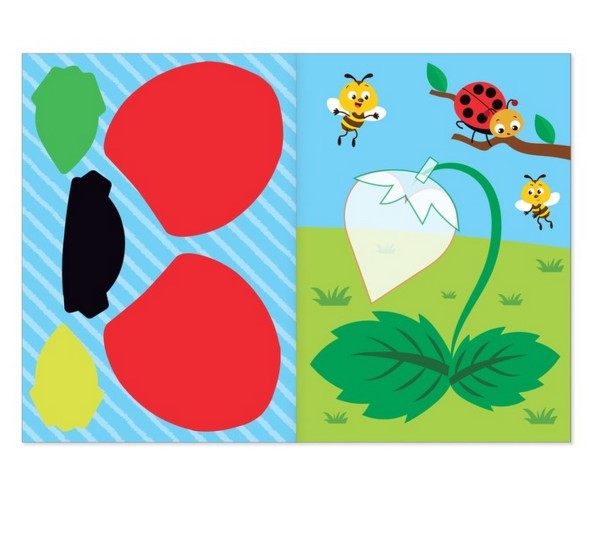 Аппликации объемные «Ежик», 20 стр., формат А4