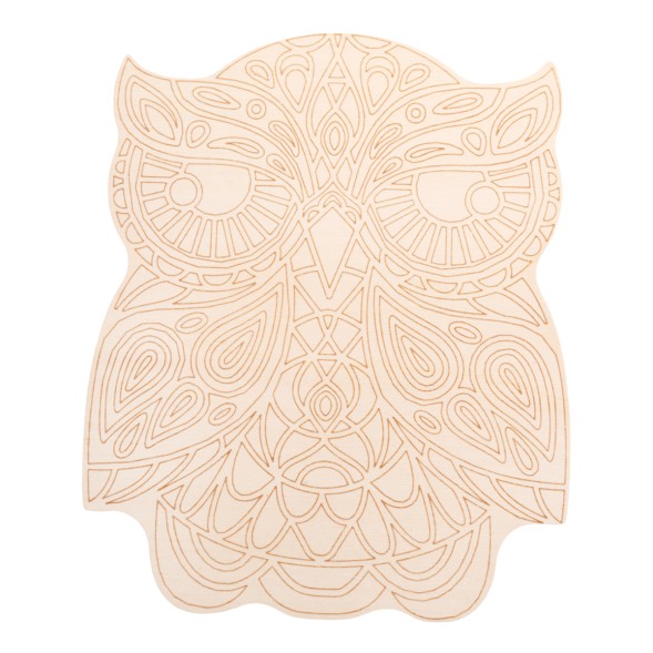 Роспись по дереву «Совушка» (с красками и кисточкой). Десятое королевство