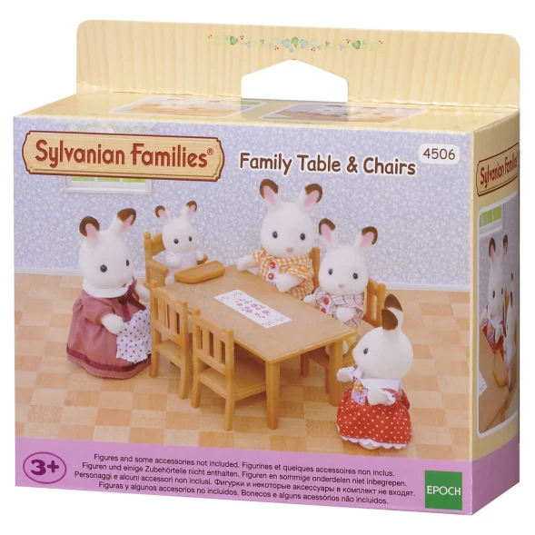 Набор Sylvanian Families Обеденный стол с 5-ю стульями 2933