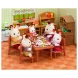 Набор Sylvanian Families Обеденный стол с 5-ю стульями 2933