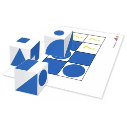 Умные кубики Силуэты. 50 игр для развития интеллекта. Айрис-пресс