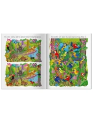 Книжки с наклейками 50 шт. Приключения в разноцветных джунглях. Айрис-пресс