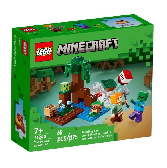 Конструктор Lego Майнкрафт Болотное приключение 21240