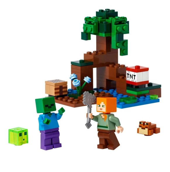 Конструктор Lego Майнкрафт Болотное приключение 21240