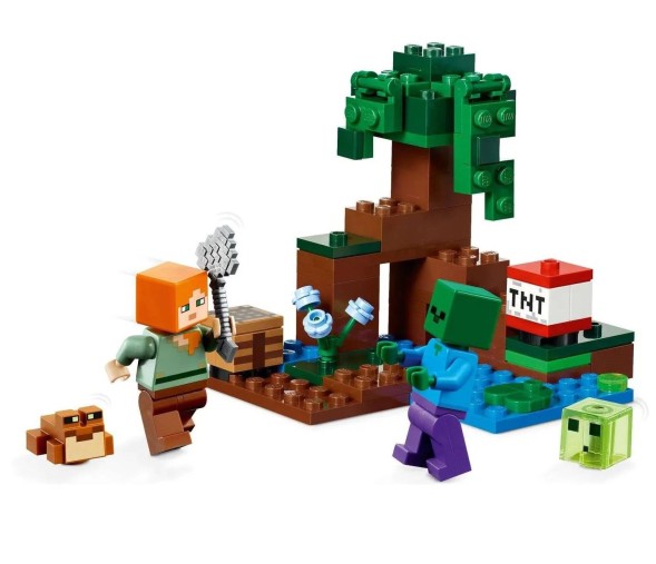 Конструктор Lego Майнкрафт Болотное приключение 21240