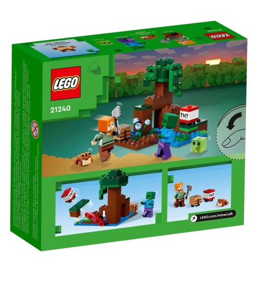 Конструктор Lego Майнкрафт Болотное приключение 21240