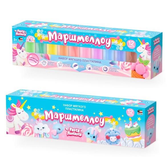 Пластилин Attivio Зефирный