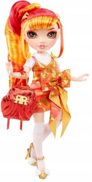 Кукла Rainbow High Junior модная кукла Laurel De&#039;Vious (оранжевая) Лорел 590446