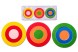 Игровой набор из фетра &quot;Круги&quot;