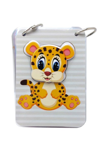 Игра на липучках Найди мордочку, 18 страниц