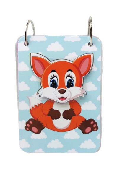 Игра на липучках Найди мордочку, 18 страниц