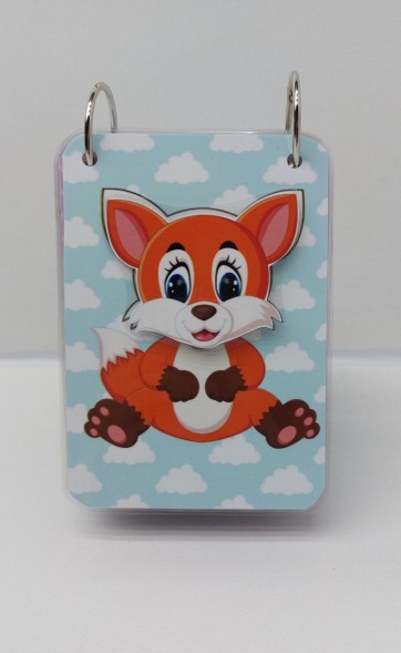 Игра на липучках Найди мордочку, 18 страниц