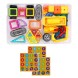 Магнитный конструктор детский ON TIME для малышей Транспорт 92 детали (36 эл с магнитами)