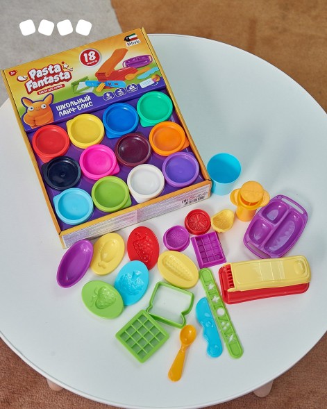 Набор для лепки Attivio Школьный ланчбокс