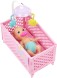 Кукла Barbie Skipper Babysitters Inc. Игровой набор с кроваткой, няней, куклой-младенцем с сонными глазками, мебелью и аксессуарами
