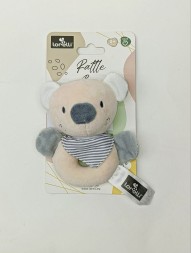 Погремушка LORELLI бежевый медвежонок