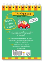 Умный блокнот. 75 лабиринтов. Самых запутанных 7+. Айрис-пресс