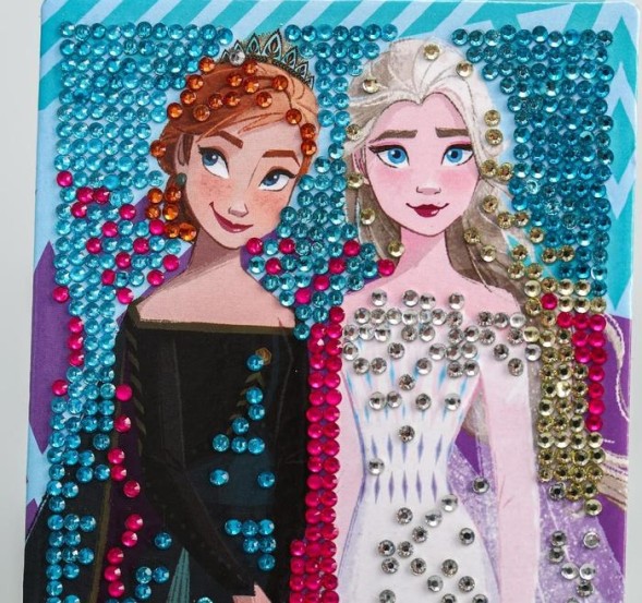 Алмазная мозаика для детей &quot;Анна и Эльза&quot; Холодное сердце
