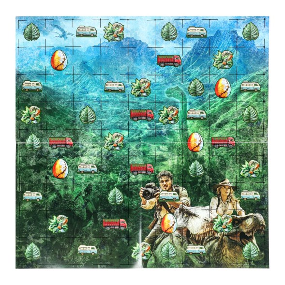 Юрский период. Настольная игра-квадрат, Умные игры