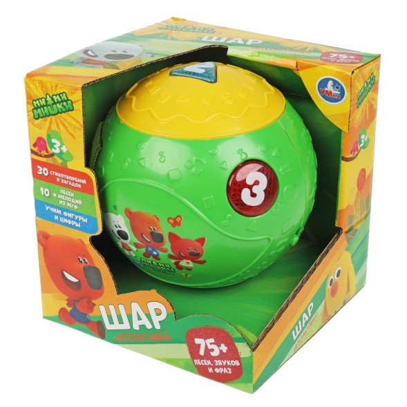 Обучающий шар Ми-ми-мишки 75 песен, фраз и звуков, Умка