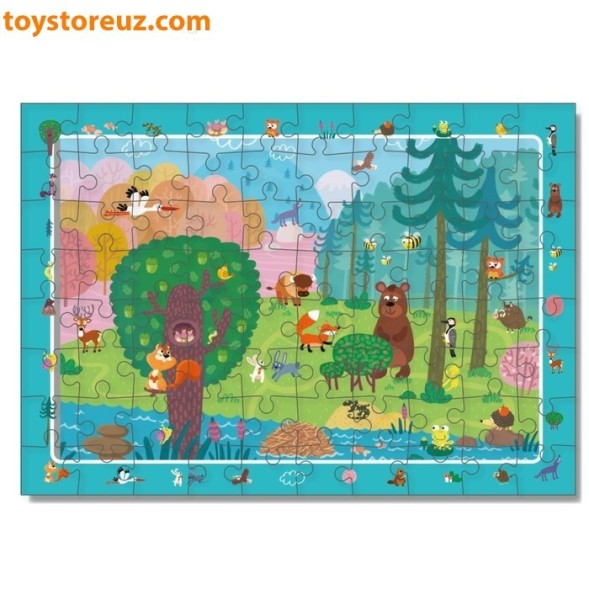 Пазл на внимательность, 80 элементов - Жизнь городка