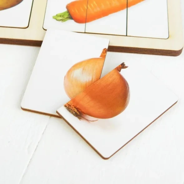 Разрезные картинки "Овощи-2"