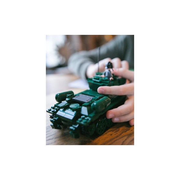 Конструктор SLUBAN Танк Т34/85 M38-B0982, 497 деталей