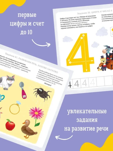 Альбом для развития мозга 3+. Робинс