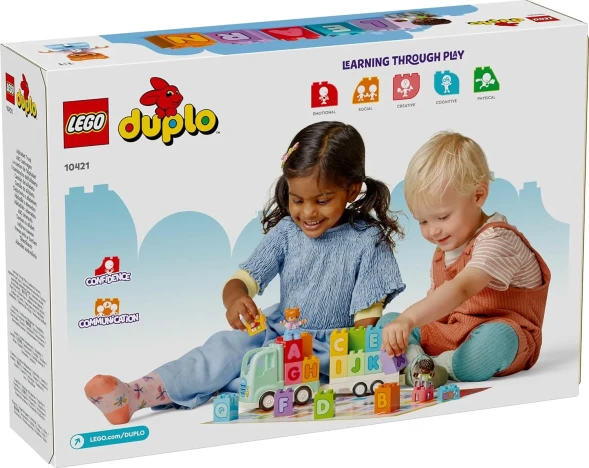 Конструктор LEGO DUPLO Алфавит Грузовик 10421