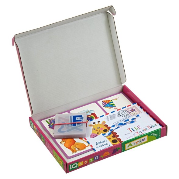 Пластиковое лото для малышей. English. Азбука.