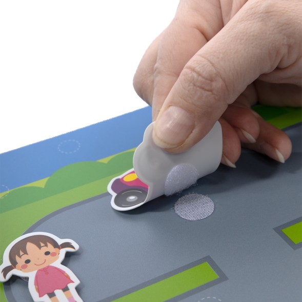 Пластик на липучках «Городок» (в конверте A4). Десятое королевство