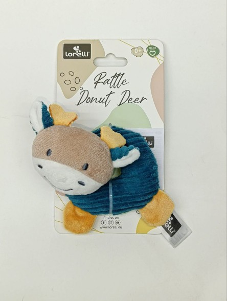 Развивающая мягкая игрушка Lorelli Rattle Donut Олень
