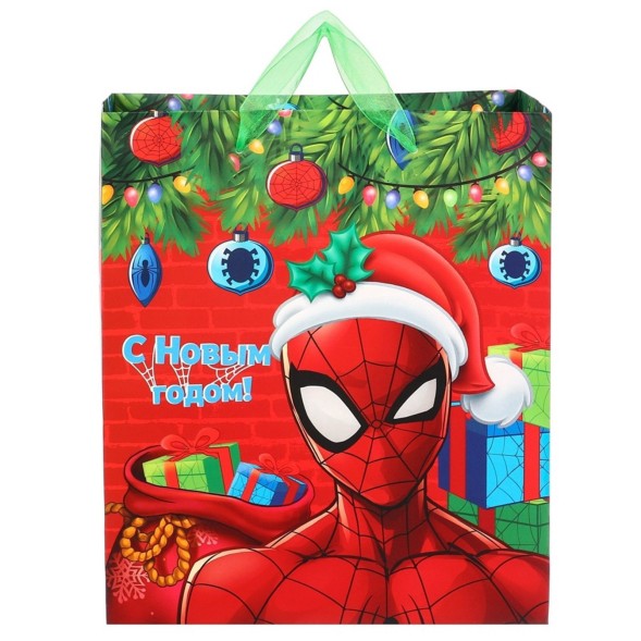 Пакет ламинат вертикальный «С Новым годом!», 23 × 27 × 11.5 см