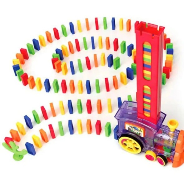 Паровозик домино