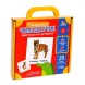 Полезный чемоданчик «Животные и их детёныши», пластиковые фишки, карточки