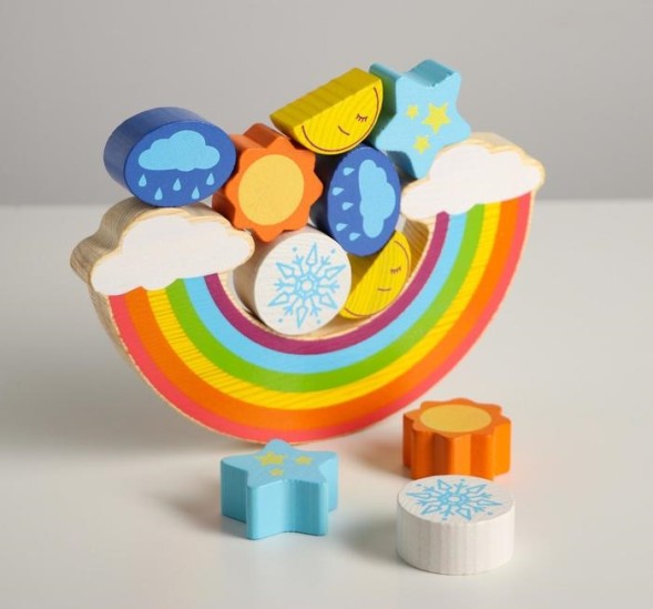 Балансир «Радуга» 11 деталей