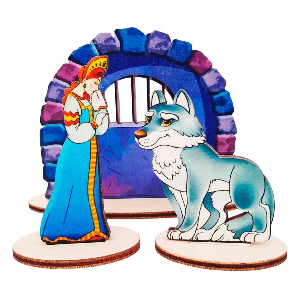 Театр на столе большой, набор «Лукоморье», Нескучные игры