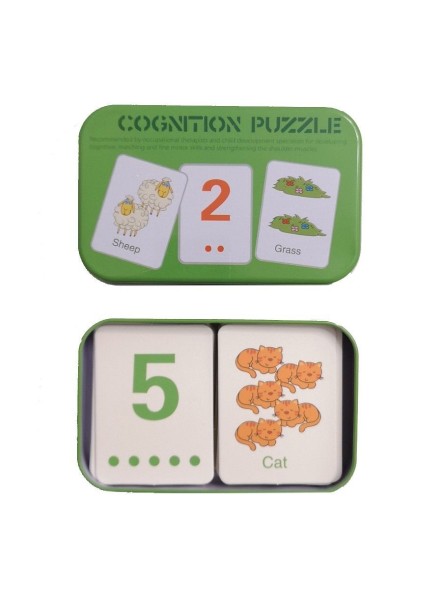 Обучающий пазл в ассортименте - Зеленый