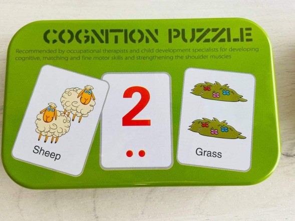 Обучающий пазл в ассортименте - Зеленый