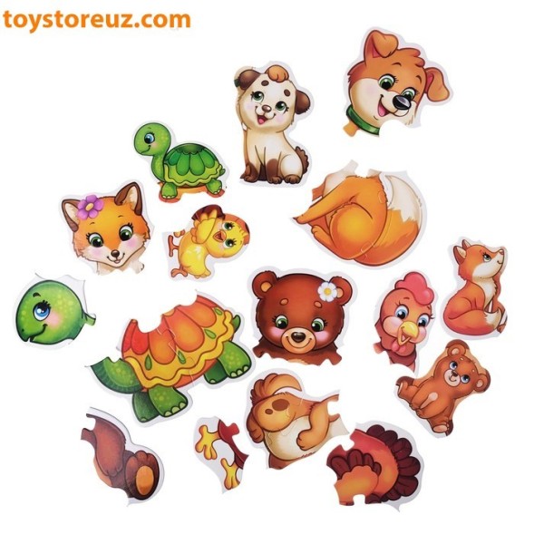 Макси-пазлы «Мамы и малыши»